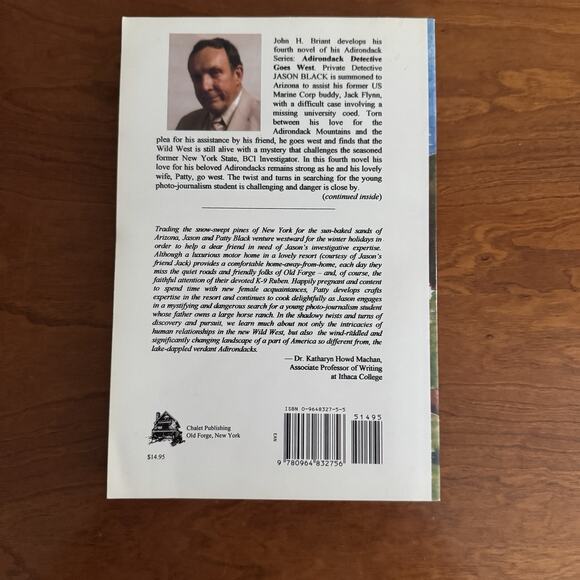 John Briant The Adirondack Detective Series Lot of 3 Trade Paperback One Signed - Picture 12 of 16